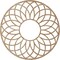 Ekena Millwork Cannes Wood Fretwork Pierced Ceiling Medallion, Red Oak, 18"OD x 6 1/8"ID x 3/8"T CMWP18X18X0375CNRO - alternate 2